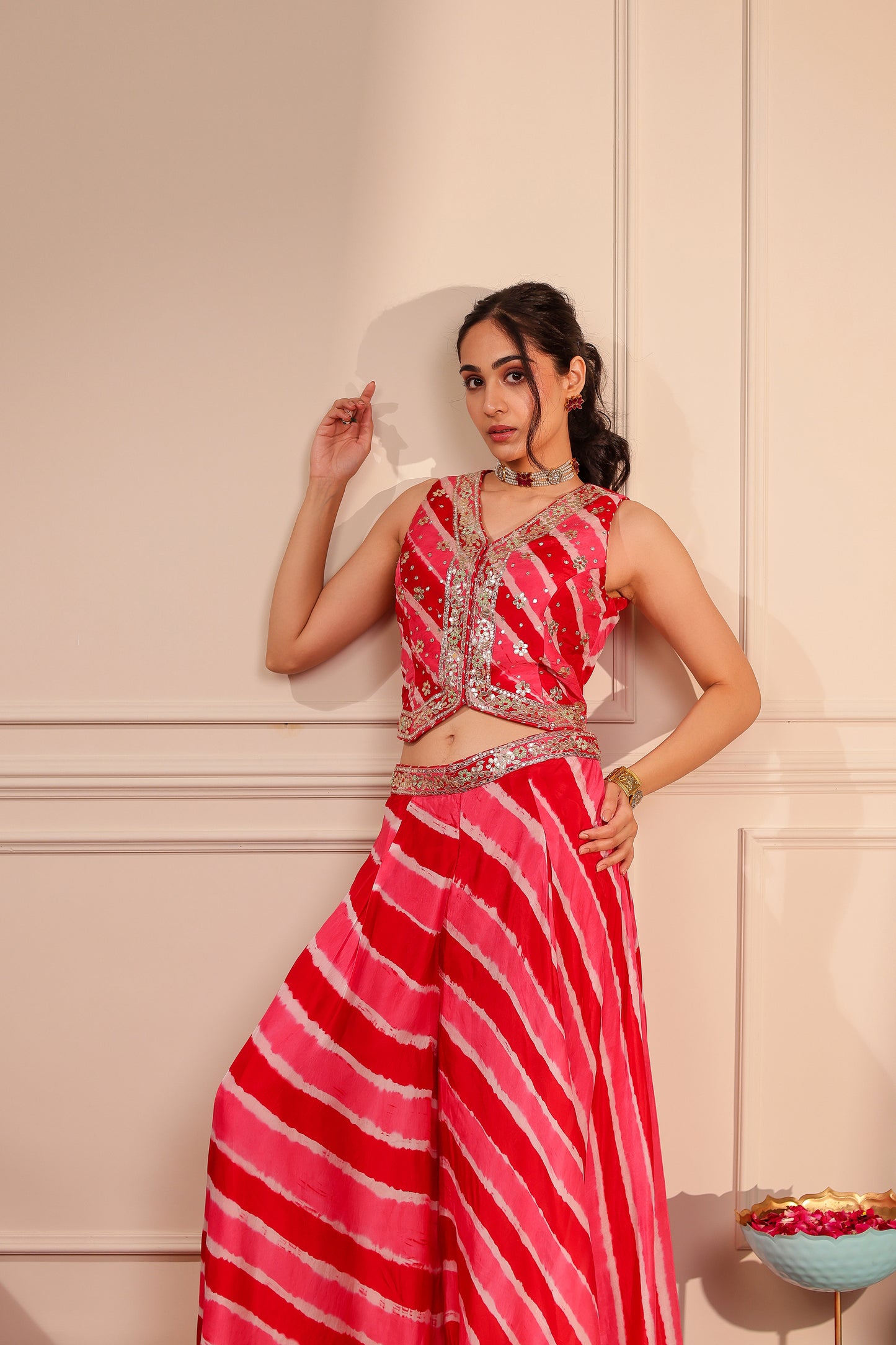 SHANAYA LEHARIYA SHARARA SET