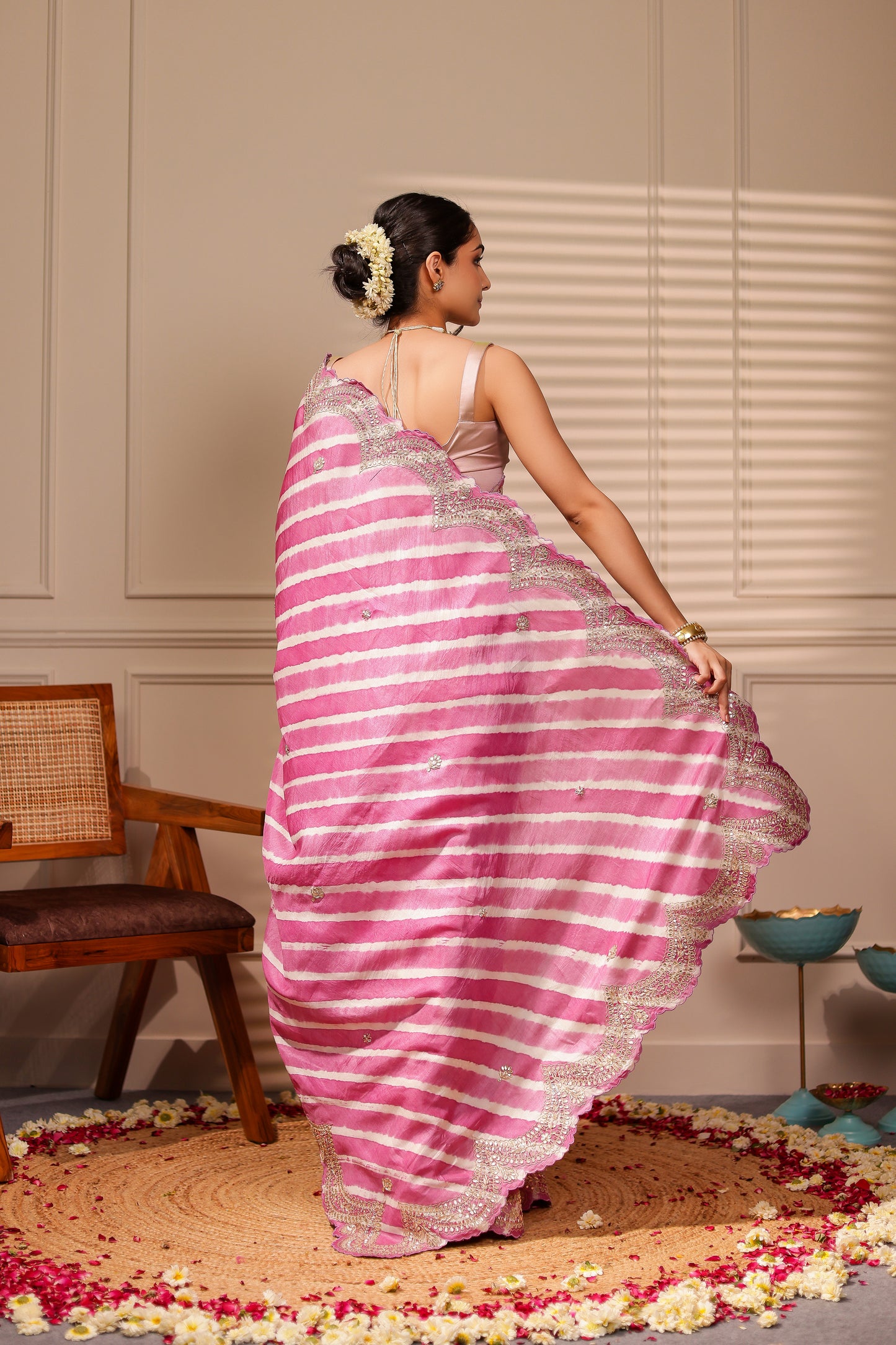 DIVA LEHARIYA LILAC SAREE