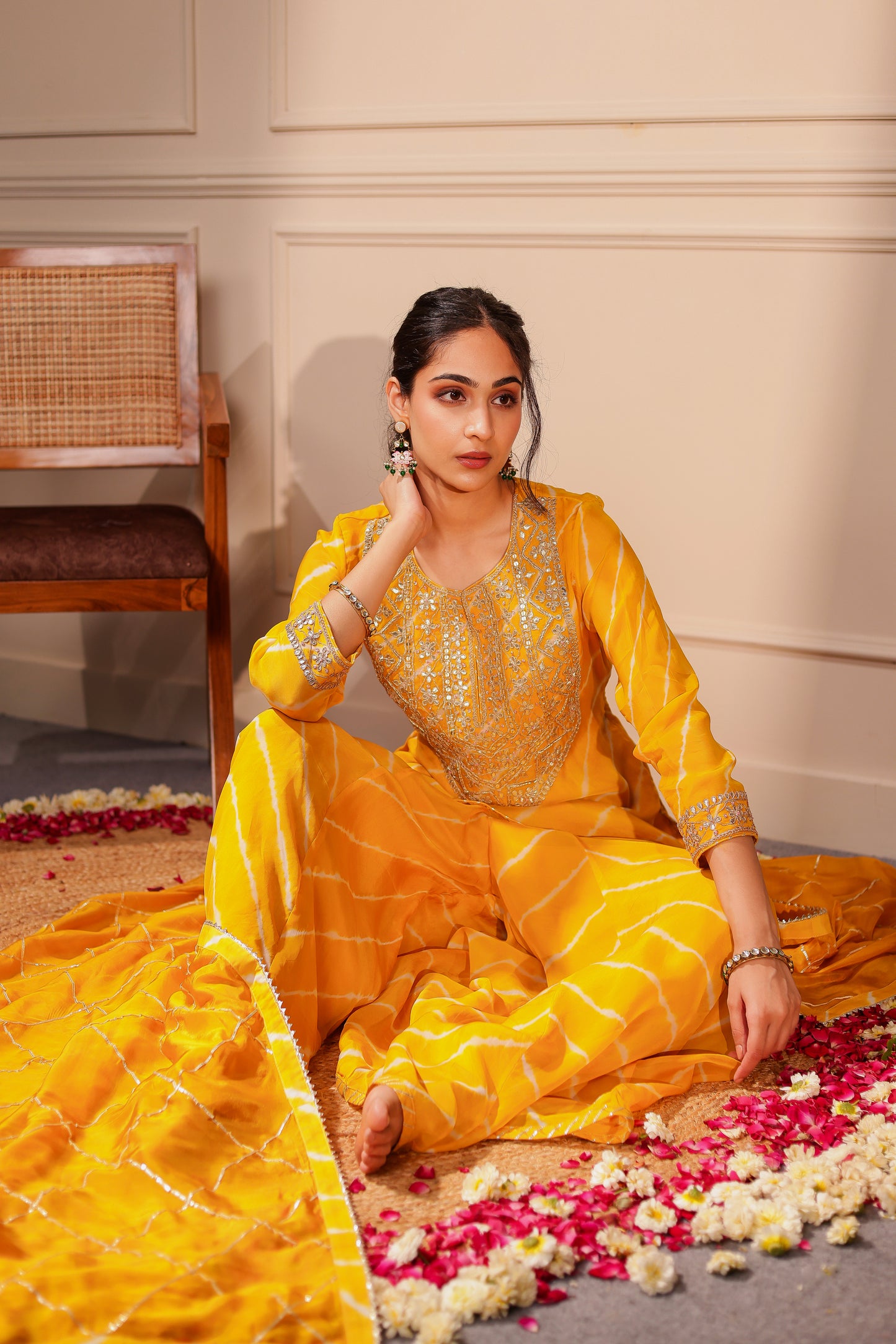 RAHA LEHARIYA SHARARA SET
