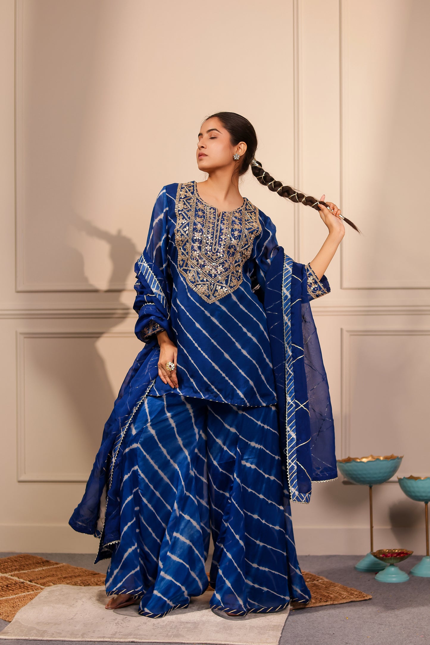 RAHA LEHARIYA SHARARA SET