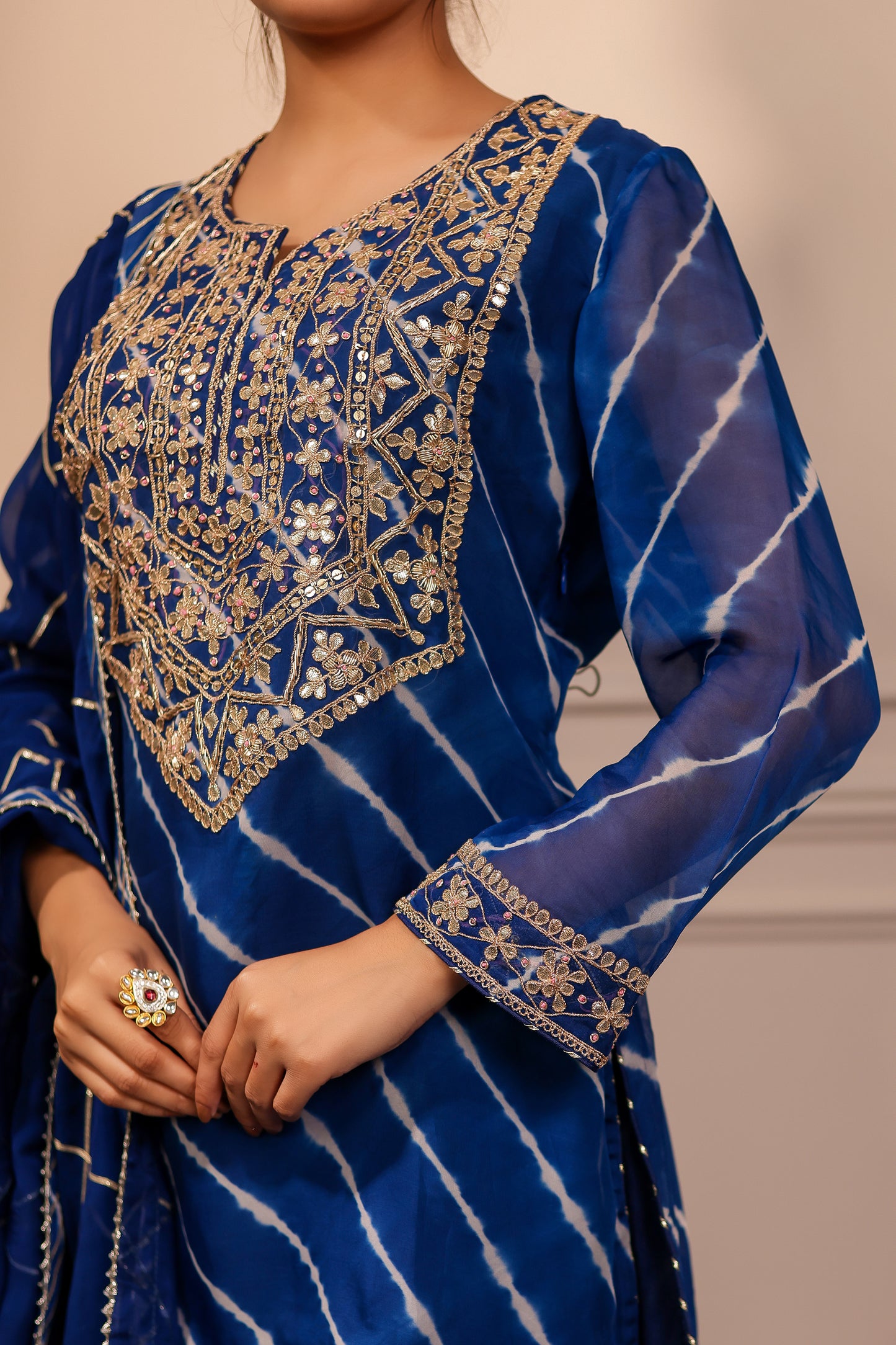 RAHA LEHARIYA SHARARA SET