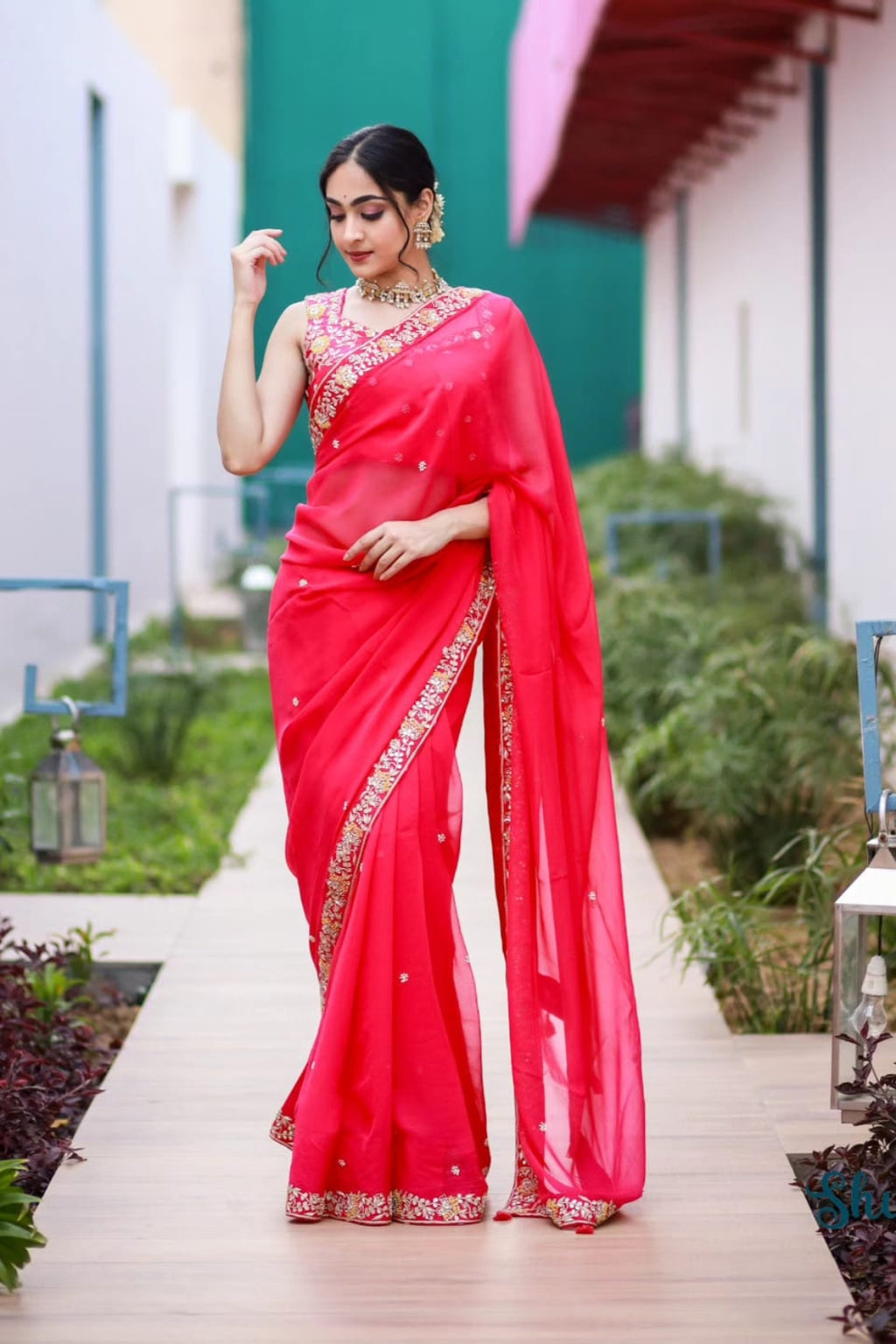 Raiza Saree with Jacket