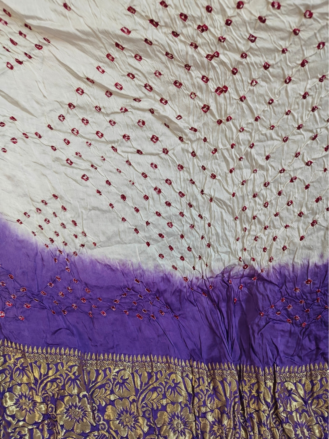 Handcrafted Shaded Bandhani Dupatta