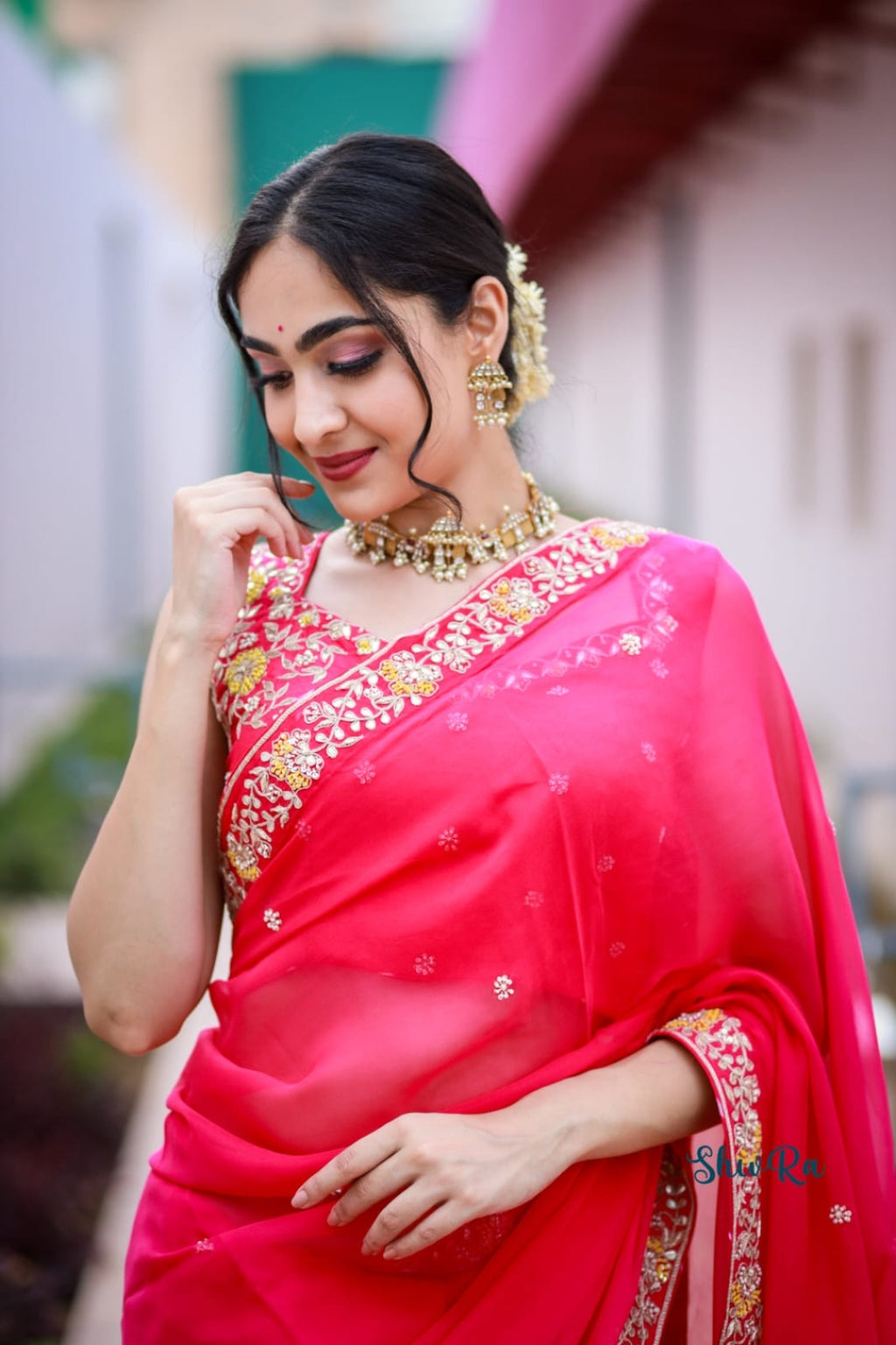 Raiza Saree with Jacket