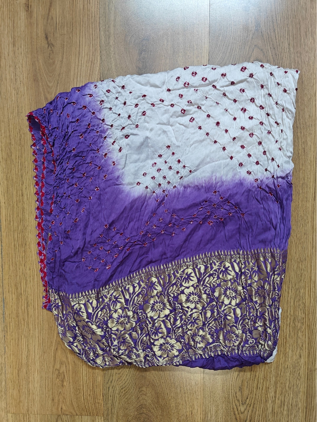 Handcrafted Shaded Bandhani Dupatta