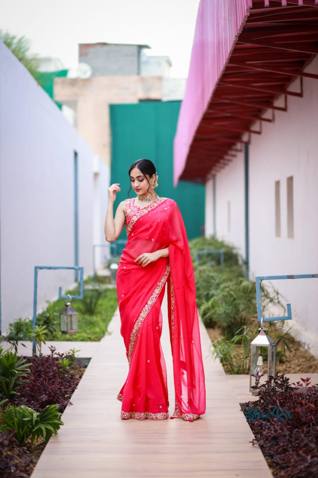 Raiza Saree with Jacket