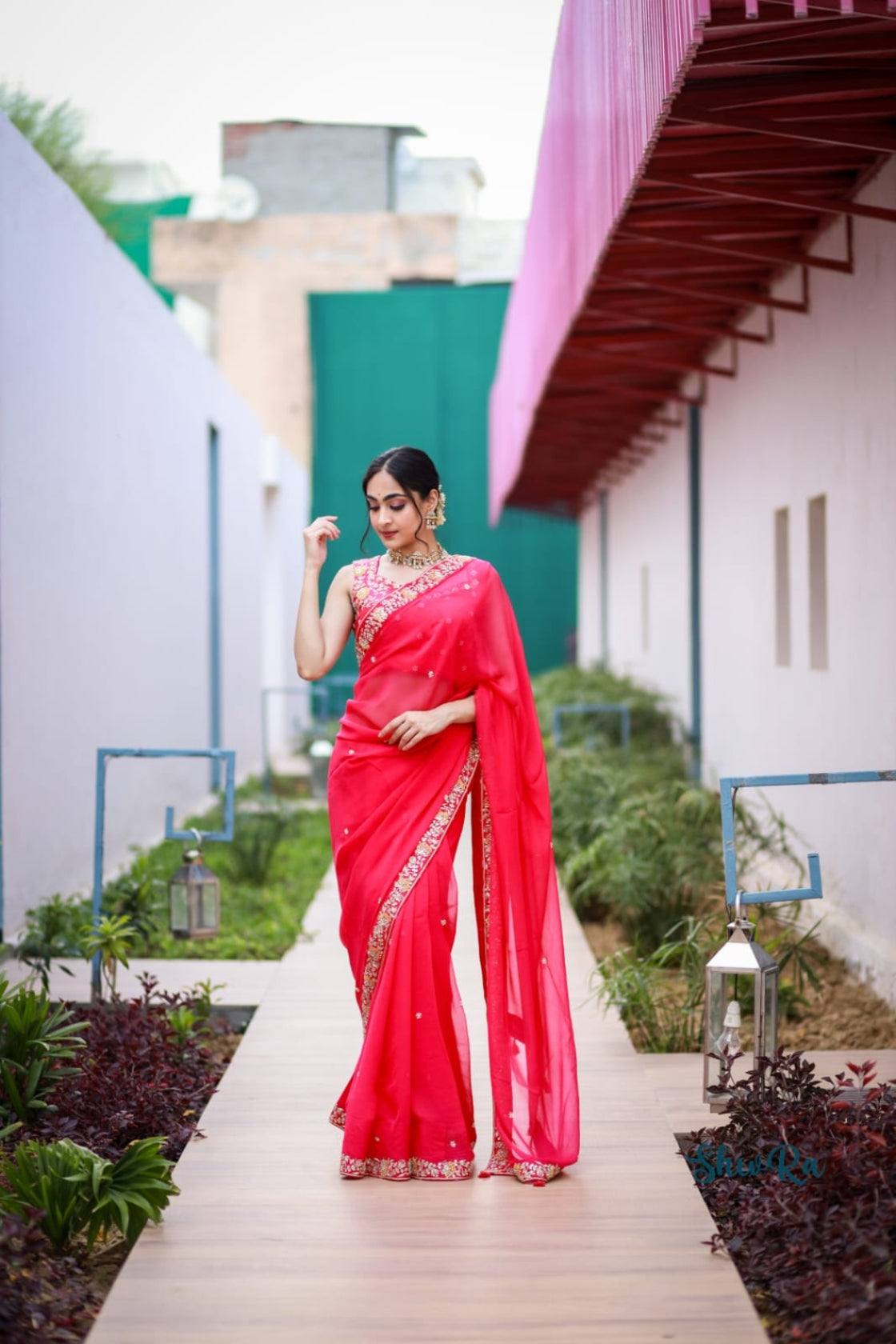 Raiza Saree with Jacket