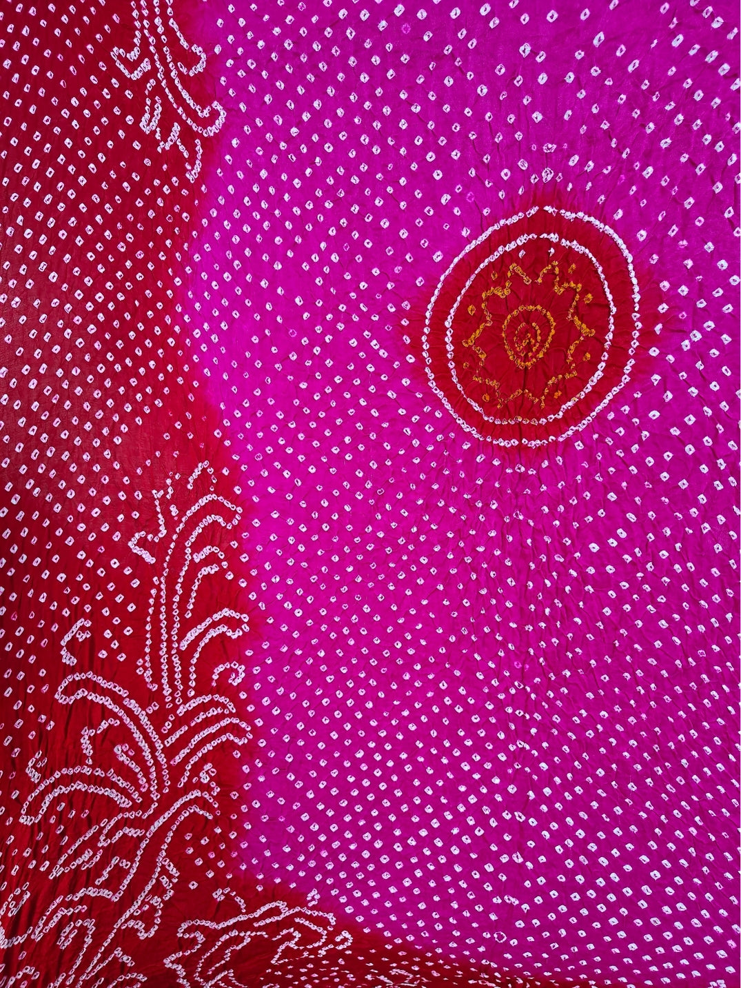 Handcrafted Rai Bandhani Shaded Dupatta