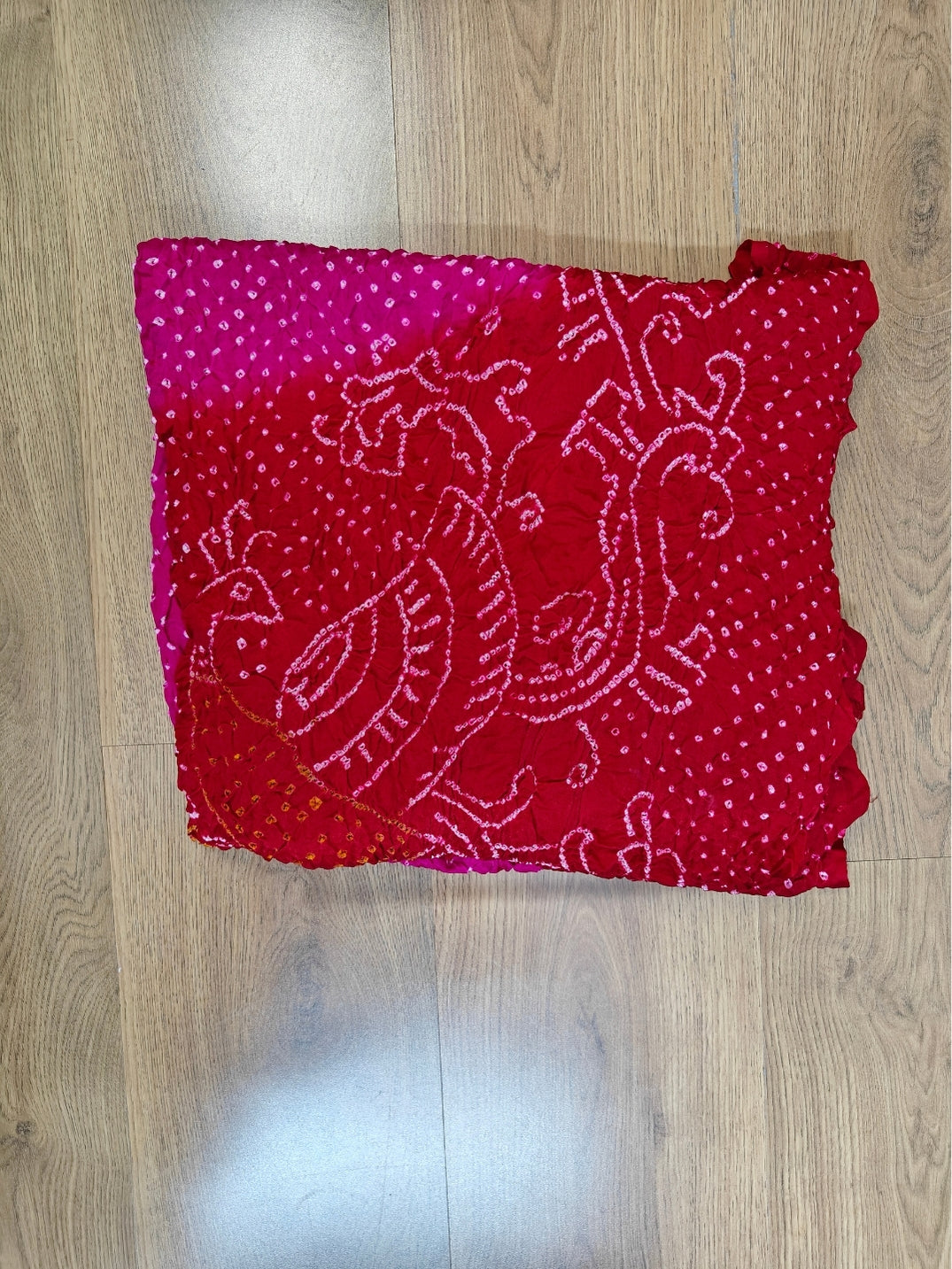 Handcrafted Rai Bandhani Shaded Dupatta