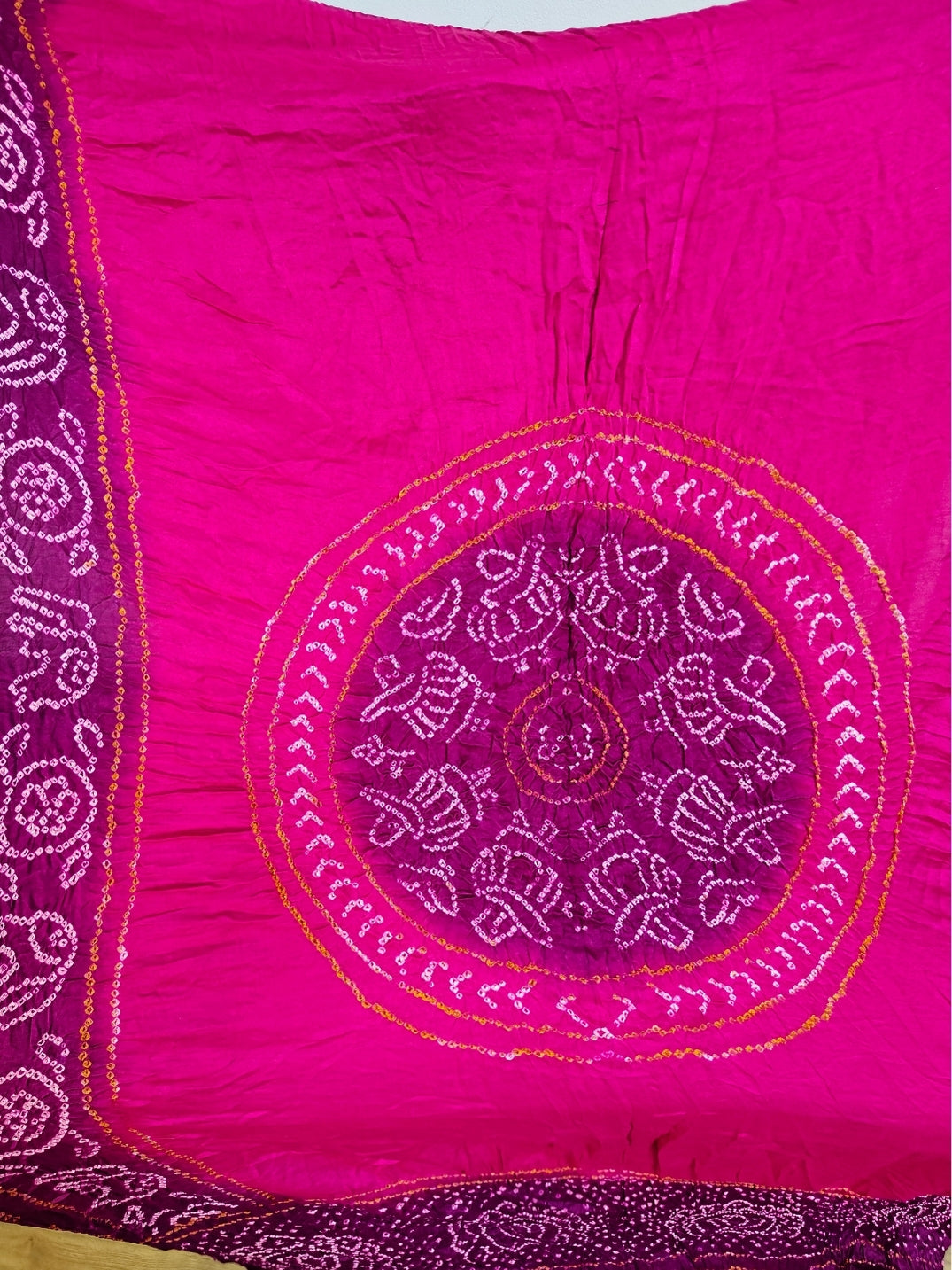Handcrafted Rai Bandhani Shaded Dupatta