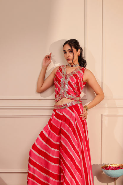 SHANAYA LEHARIYA SHARARA SET