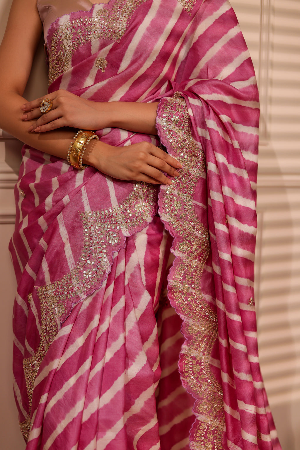 Diva Lehariya Lilac Saree