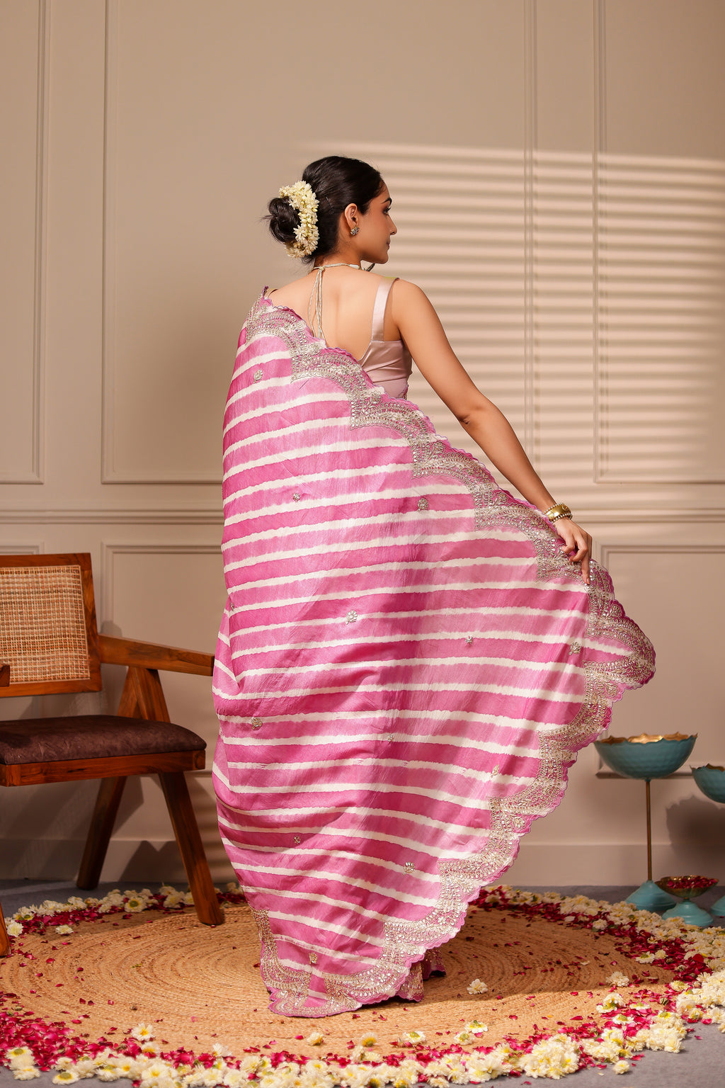 Diva Lehariya Lilac Saree