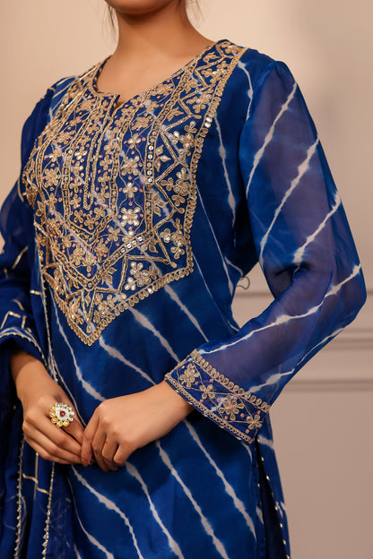 RAHA LEHARIYA SHARARA SET