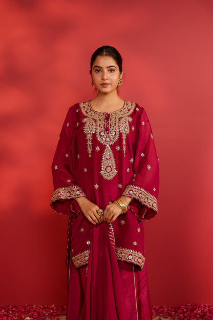 KIRSA SHARARA SET