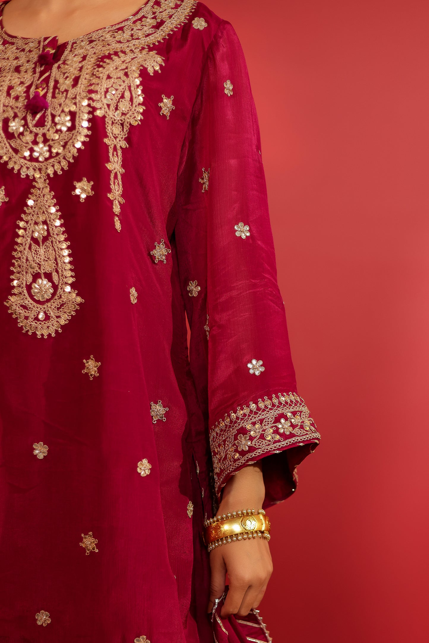 KIRSA SHARARA SET