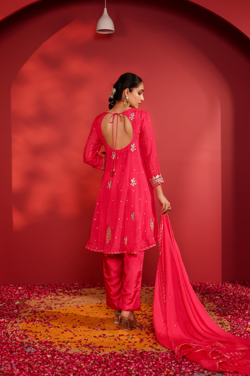 Alara Gotapatti Anarkali Set