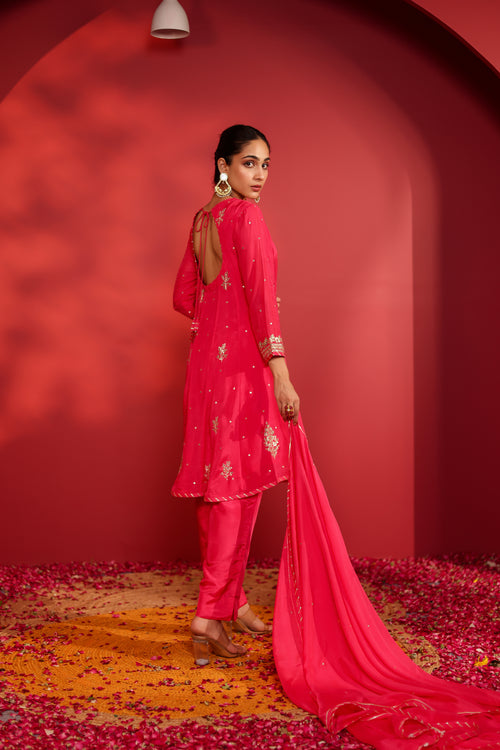 Alara Gotapatti Anarkali Set