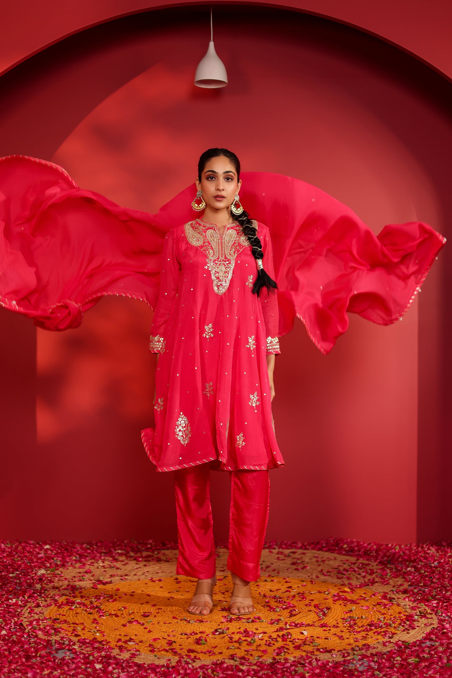 ALARA GOTAPATTI ANARKALI SET