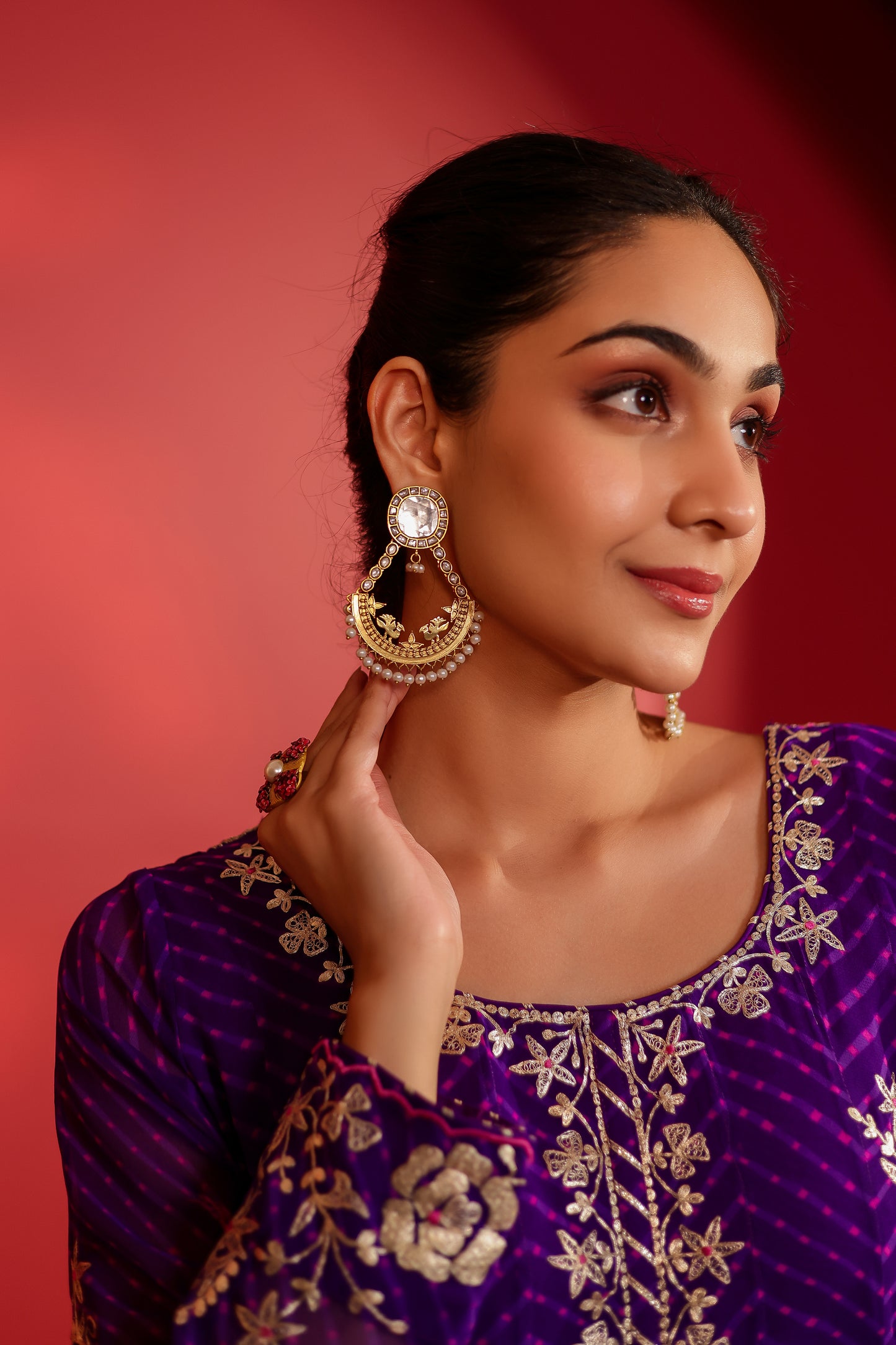 SIVANYA PURPLE MOTHRA SET