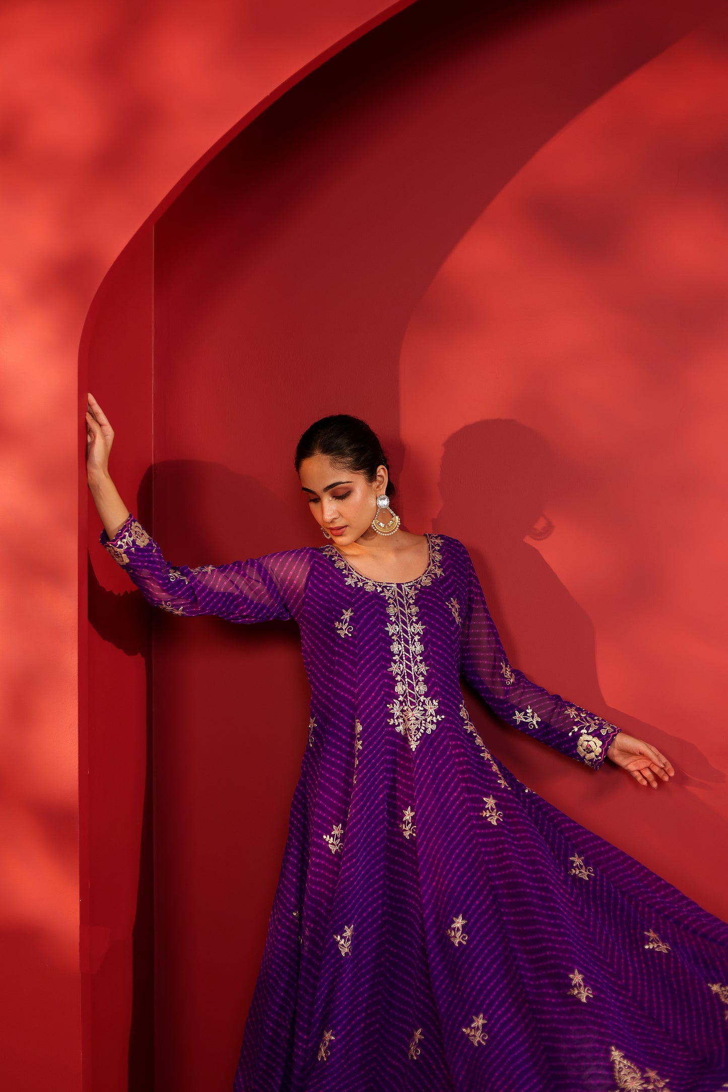 SIVANYA PURPLE MOTHRA SET