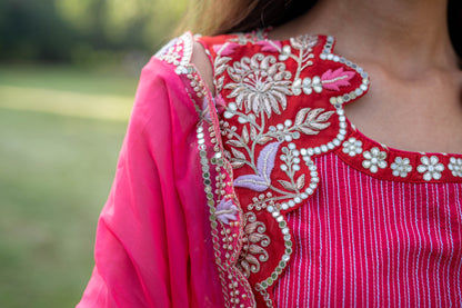 Tie-Dye Lehenga Set